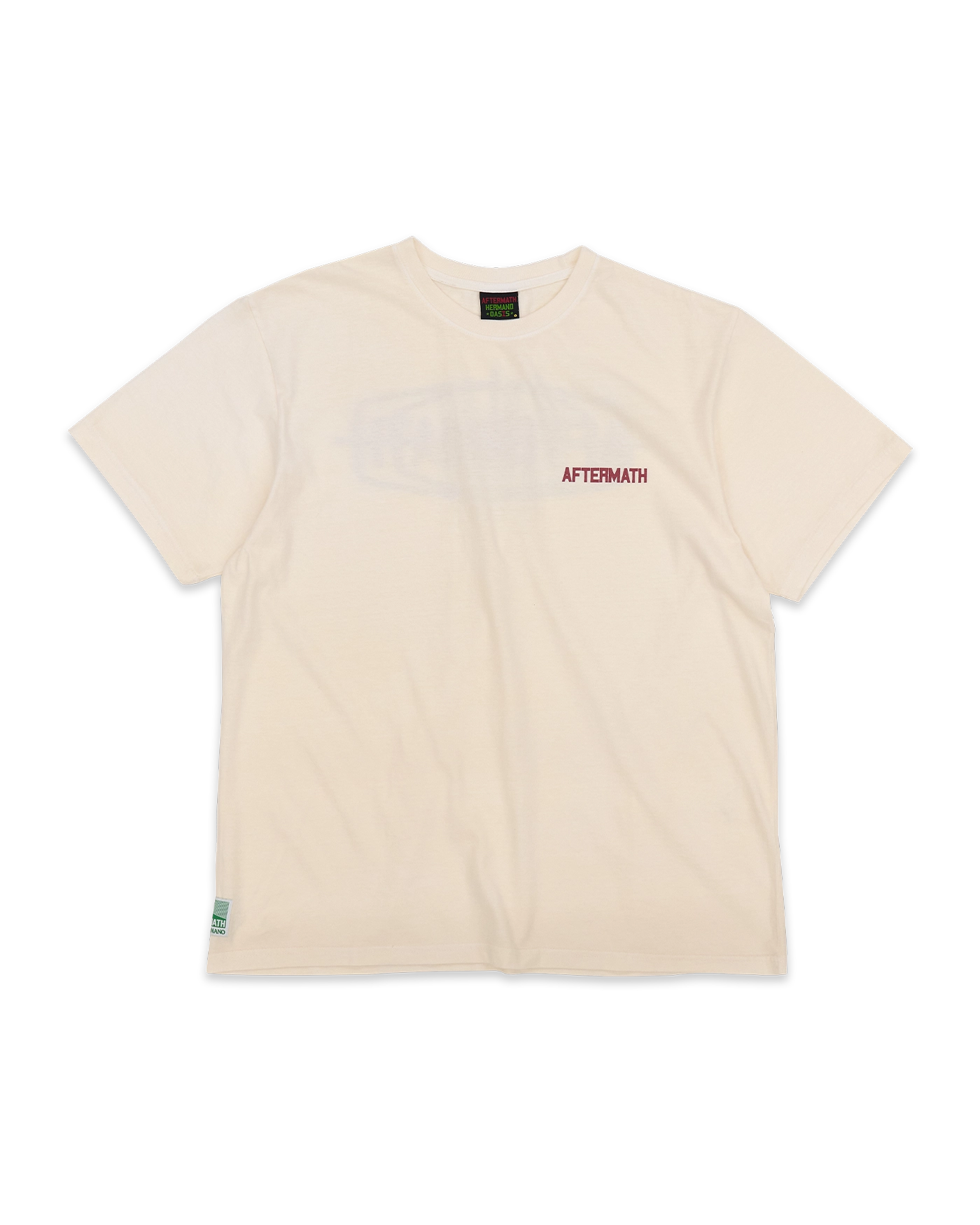 [AFTERMATH] AFTERMATH PIG DYED DOODLE AIM LOGO TEE /追跡付 AFTERMATH PIG DYED DOODLE AIM LOGO TEE